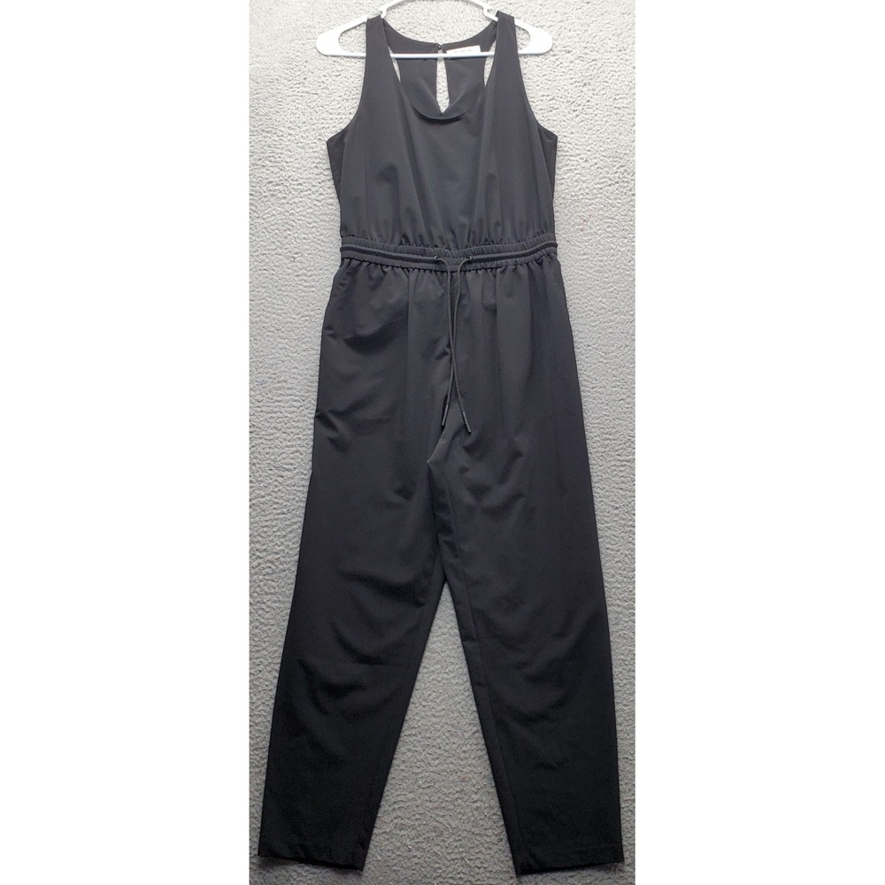 BR Standard Jumpsuit Womens Small Black One-Pieceโ Drawstring Waist Sleeveless